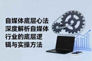 自媒体底层心法，深度解析自媒体行业的底层逻辑与实操方法