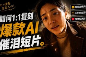 豆包+Gemini生成真人AI短剧-拆解复刻百万爆款第一人称短片,一站式讲透爆款复刻全流程