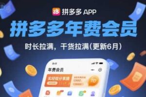 拼多多年费会员，实经验分享操，时长拉满，干货拉满(更新260903）