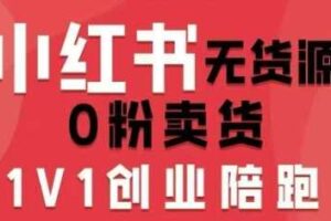 小红书无货源0粉电商课,开店准备、选品策略、笔记撰写、视频剪辑、数据分析、账号打造、资料文档(更新26年09月16日)