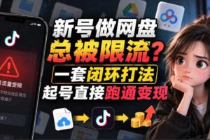 小白新号过限流：别发链先养号，12步SOP直接抄